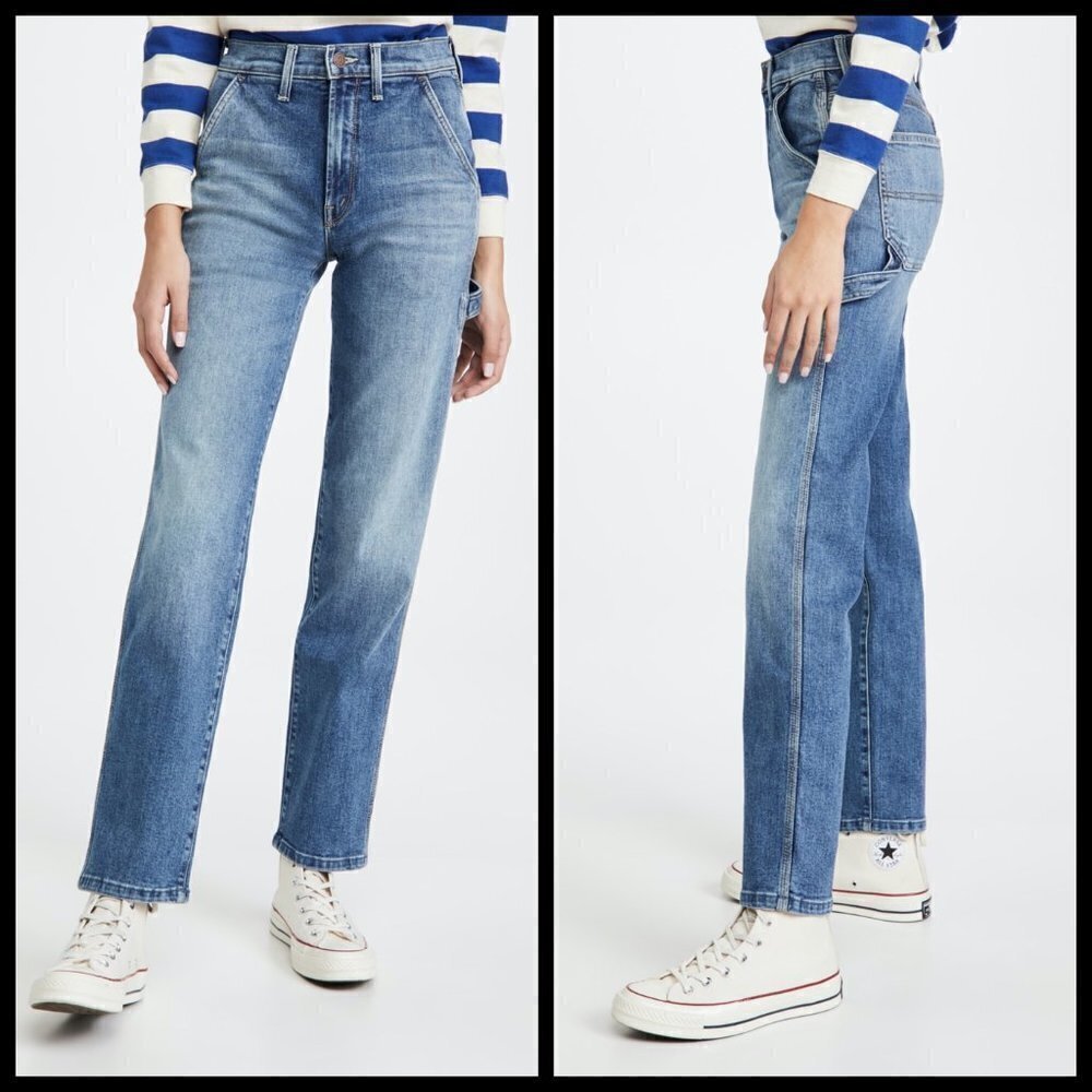 💕MOTHER💕 High Waisted Utility Jeans ~ So Long - Picture 9 of 16